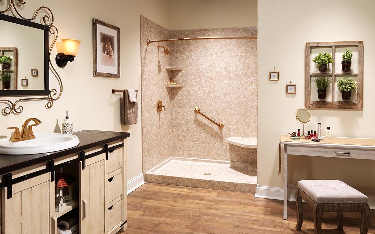 Picture of Improve Bathroom Safety for Seniors with Walk-In Showers | Great Day ...
