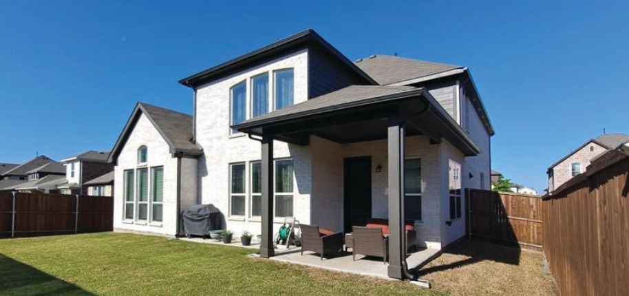 Modern family home featuring Great Day Improvements’ innovative remodeling and design solutions in Rio Medina, Texas.