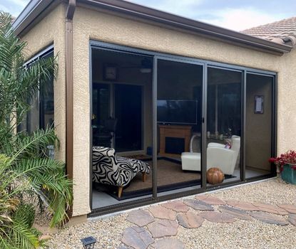 Sliding-Screen-Door-Replacement-for-Enclosed-Patio-–-Full-Glass-Design