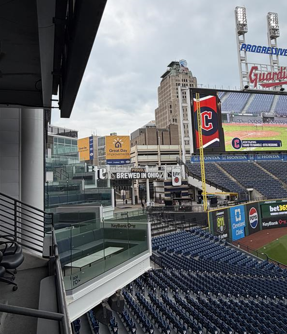 Great Day Improvements Garage at Progressive Field