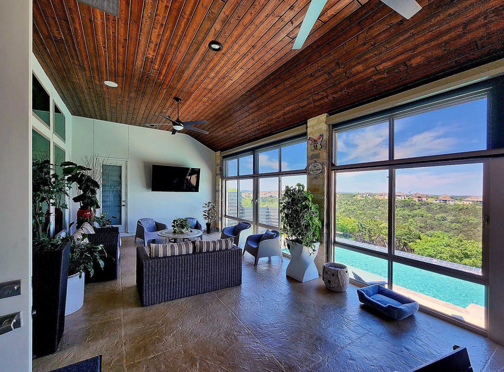 A completed 3-Season Sunroom in San Antonio, TX by Patio Enclosures
